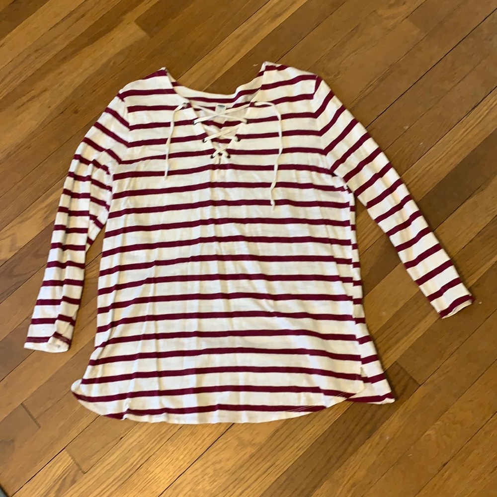3/4 sleeve top! Very comfy!